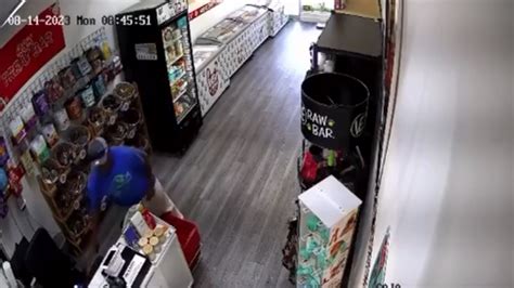 Surveillance video shows suspect stealing iPhone from pet supply store in North Miami